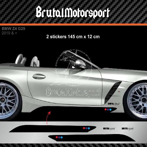 DRIFT STRIPE 145 cm kit sticker bas de caisse BMW Z3 Z4 BMW