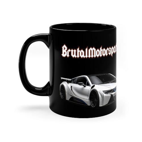 BMW i8 wide body tasse à café mug BRUTAL MOTORSPORT