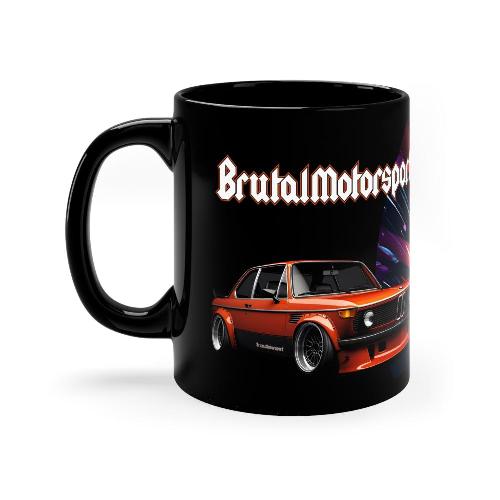 BMW 2002 tii wide body tasse à café mug BRUTAL MOTORSPORT